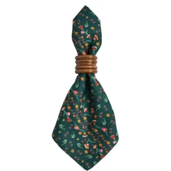 Klara Napkin in Evergreen, Set of 4