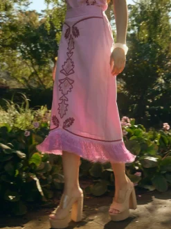 Kya Skirt in Purpink