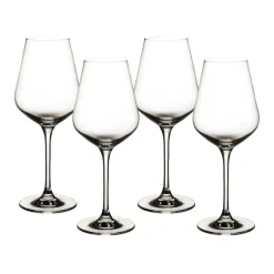 La Divina Bordeaux in Clear, Set of 4