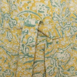 La Mer Apron in Aqua & Citrine