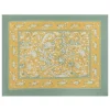 La Mer Mats in Aqua & Citrine, Set of 6