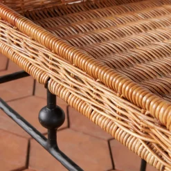 Lacoste Indoor & Outdoor Wicker Side Table