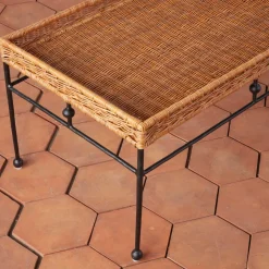 Lacoste Indoor & Outdoor Wicker Coffee Table