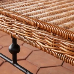 Lacoste Indoor & Outdoor Wicker Coffee Table