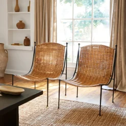 Lacoste Indoor & Outdoor Wicker Lounge Chair