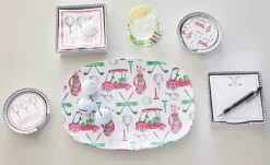 Ladies’ Golf Beaded Note Pad Set