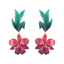 Laelia Orchid Earrings