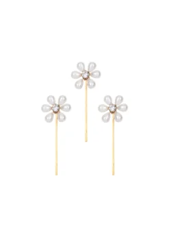 Laena Bobby Pin Set in Gold