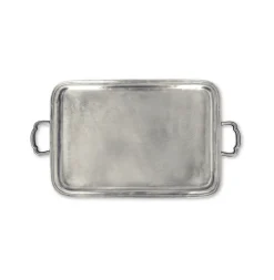 Lago Rectangle Tray with Handles, Large