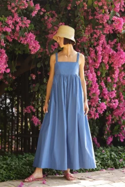 Laguna Sun Dress in Blue