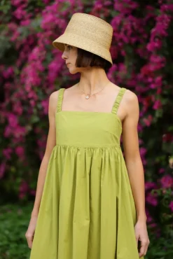 Laguna Sun Dress in Sweet Lime