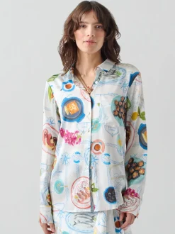 Lampi Button Down in Lunch