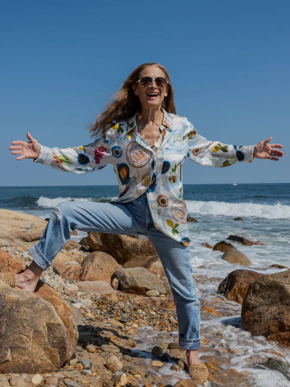 Lampi Button Down in Lunch