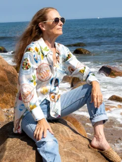 Lampi Button Down in Lunch