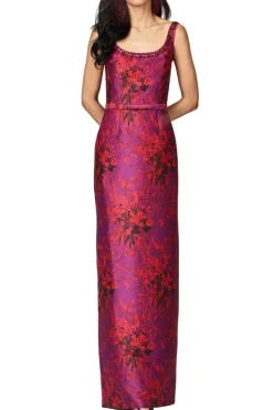 Lana Gown in Raspberry Bouquet