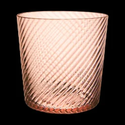 Lando Rocks Glass, Twist Set of 2