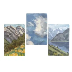 Landscapes of Frankenstein En Plein Air Pocket Journals, Set of 3