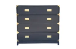 Large Carlyle Campaign Dresser in Navy