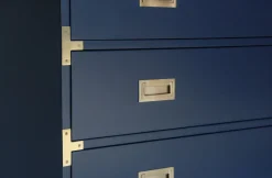 Large Carlyle Campaign Dresser in Navy