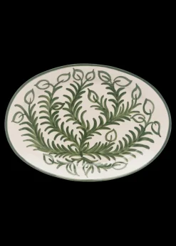 Large Green Vina Platter
