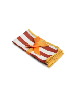 Large Napkins in Riviera Mattone, Set of 2