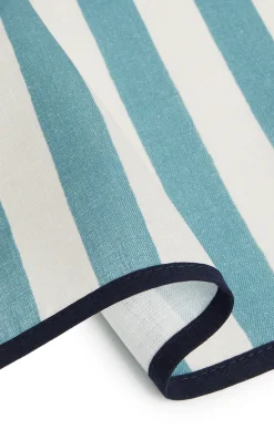 Large Napkins in Riviera Celeste Sky Blue, Set of 2