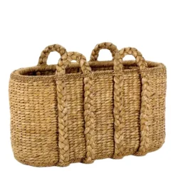 Large Oval Log Rush Basket