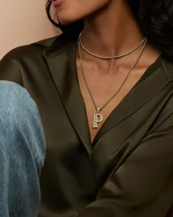 Large Southwestern Alphabet Necklace