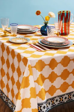 Large Tablecloth in Plaza Large Yellow