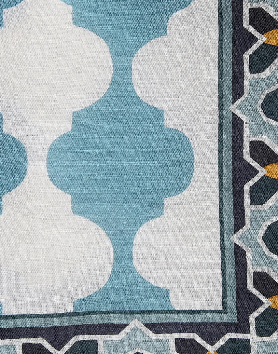 Large Tablecloth in Plaza Large Sky Blue