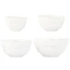 Lastra White Assorted Prepping Bowls, Set of 4