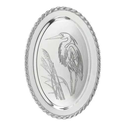 Latitudes Oval Heron Tray - Large - Thumbnail 2