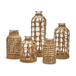 Lattice Vase, Set of 5