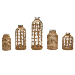 Lattice Vase, Set of 5