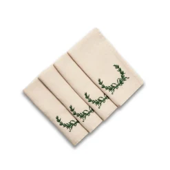 Laurel Embroidered Napkins