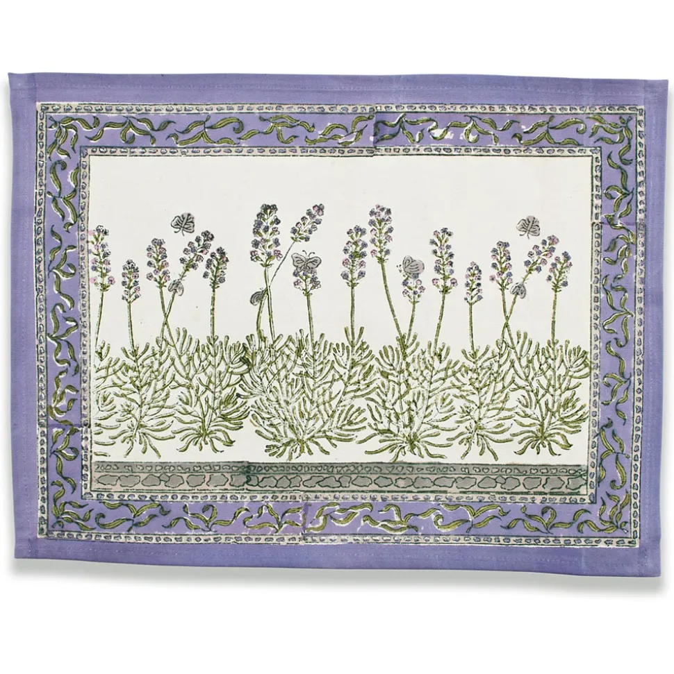 Lavender Purple Mats, Set of 6