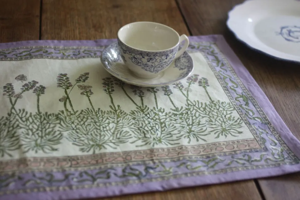 Lavender Purple Mats, Set of 6