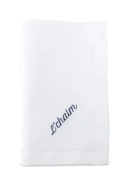 L’Chaim Dinner Napkins, Set of 12