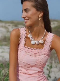 Le Bouquet Maxi Dress in Pink