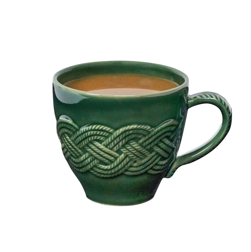 Le Panier Mystic Knot Mug in Basil