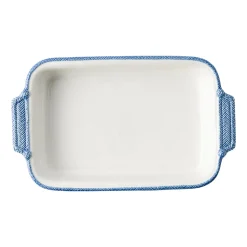 Le Panier White/Delft Rectangular Baker