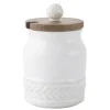 Le Panier Whitewash Sugar Pot