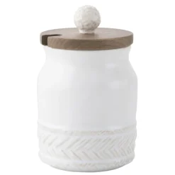 Le Panier Whitewash Sugar Pot