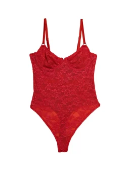 Le Stretch Lace Bodysuit