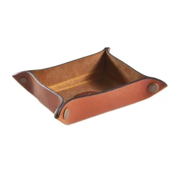 Leather Change Tray