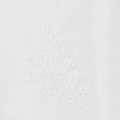 Leaves White Hand Towel