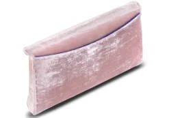 Lee Pouchet Small in Cherry Blossom Crushed Velvet