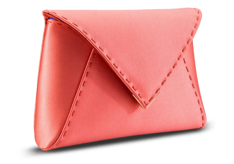 Lee Pouchet Small in Coral Reef Satin