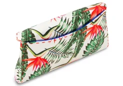 Lee Pouchet Small in Custom Birds of Paradise Satin