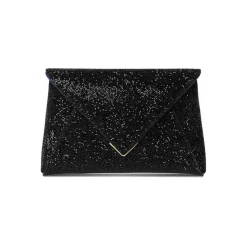 Lee Pouchet Small in Lava Swarovski Rock Crystal